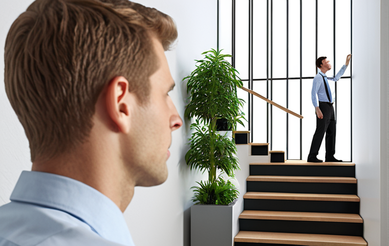 **

A person thoughtfully listening to constructive criticism in an office setting. Focus on a positive and open body language, suggesting receptiveness to feedback and a desire for self-improvement. Include elements representing growth and learning, like a plant or a staircase leading upwards.

**